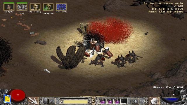 Diablo 2 - Việt hóa - 2021 : Pháp sư địa ngục đại chiến Uber quest - Có lẽ đã đầu hàng số phận ???? смотреть онлайн
