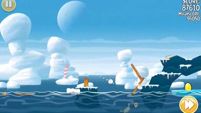 Angry Birds Seasons, Arctic Eggspedition, 1-1, 110920 смотреть онлайн