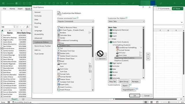 Create Your Own Custom Excel Tabs смотреть онлайн