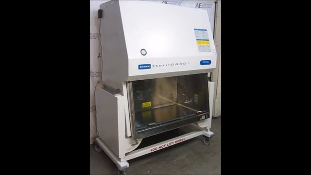 Baker SterilGARD e3 SG404 bio safety cabinet (0877J BIO CAB) смотреть онлайн