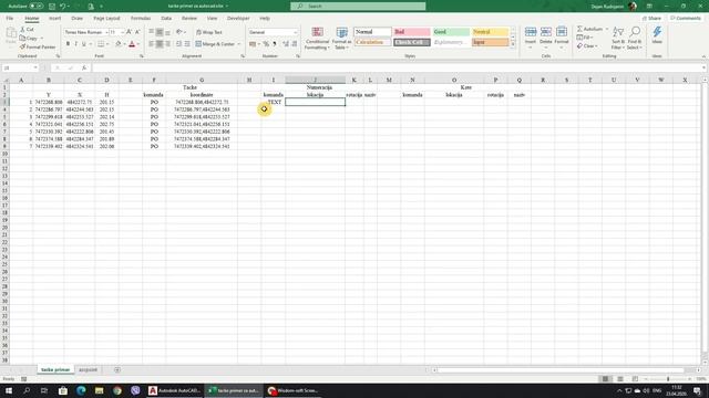 TOP -III7 - Unošenje tačaka u AutoCAD - više načina - Excel, LISP, SCRIPT смотреть онлайн