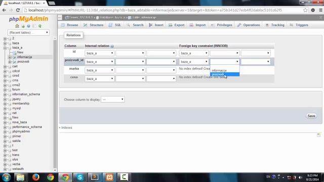 PHP - na srpskom - 39 - MySQL - Povezivanje dve tabele смотреть онлайн