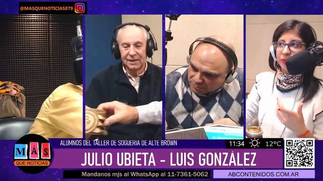 Entrevista a Julio Ubieta y Luis González, alumnos de taller de soguería de Alte Brown смотреть онлайн