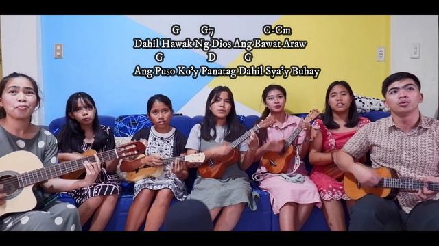 BECAUSE HE LIVES TAGLOG VERSION(UKELELE PLAY ALONG) смотреть онлайн