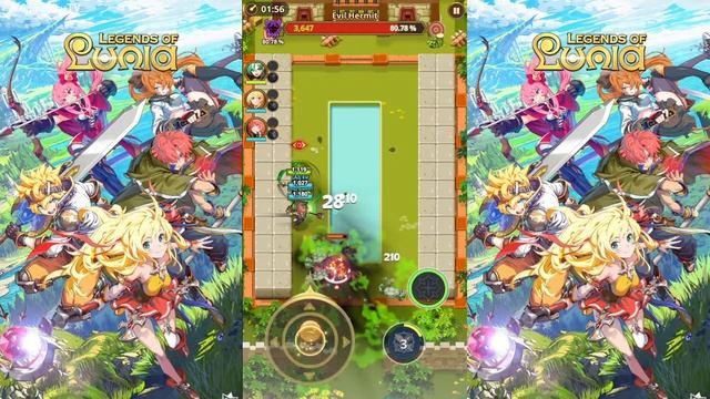 Legends of Lunia Gameplay Android iOS Games смотреть онлайн