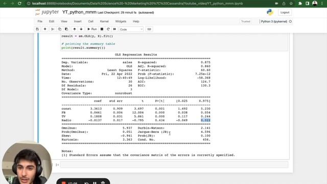 Pilot Tutorial: Marketing Mix Modeling using Python смотреть онлайн