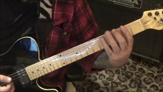 Billion Dollar Babies - Alice Cooper - Guitar Lesson by Mike Gross - How to play смотреть онлайн