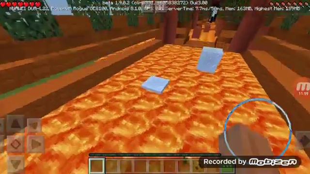 Minecraft PE прохождение карты "пол - это лава" смотреть онлайн