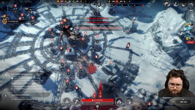 Let's Play Frostpunk (PC) - Part 34 - Fall of Winterhome FINALE - ArahorPlays смотреть онлайн