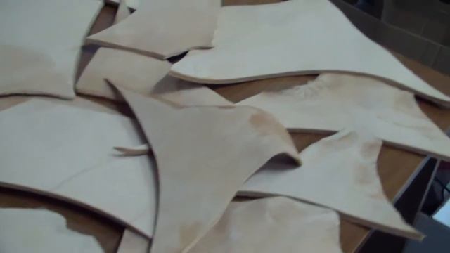 АЕ220 - Обрезки кожи чепрака - Vegetable leather scraps смотреть онлайн