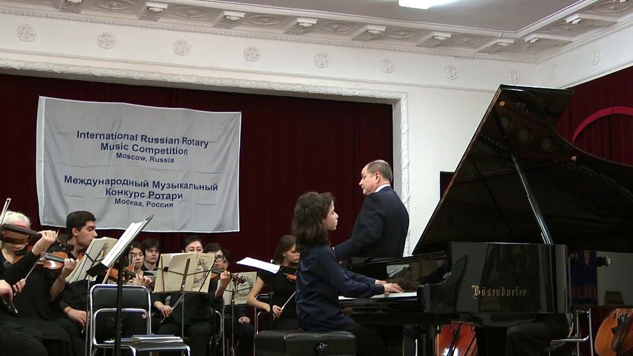 Л. ван Бетховен Концерт №1 Op.15 1часть. исп. Чепкин Иван смотреть онлайн