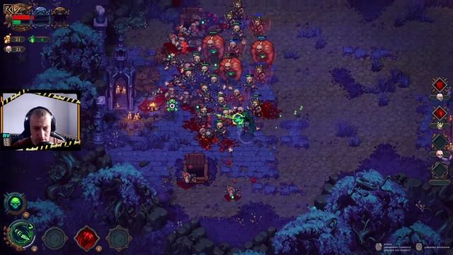 Игра за некроманата с призывом нежити ➤ The Unliving Demo смотреть онлайн