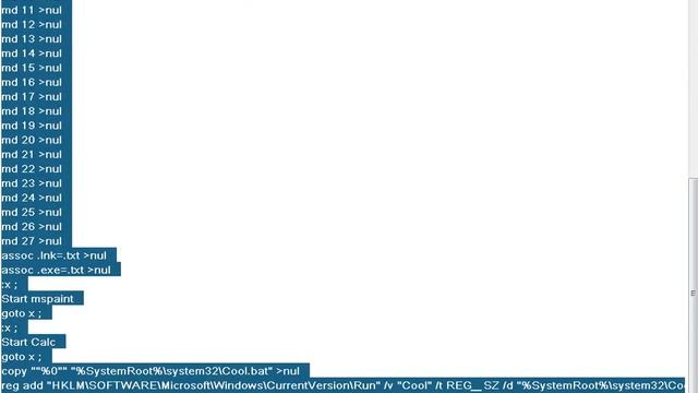 Жестокий вирус в текстовом документе в блокноте (txt/bat) смотреть онлайн