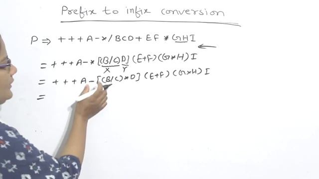 Prefix to Infix Conversion in Data Structure Lec-20| Hindi смотреть онлайн