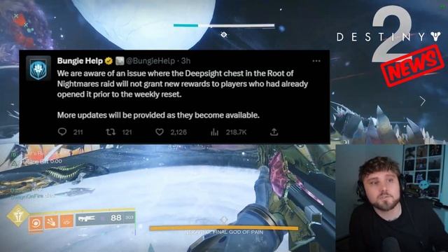 BUNGIE ISSUES A WARNING TO RAIDERS IN ROOT OF NIGHTMARES! смотреть онлайн