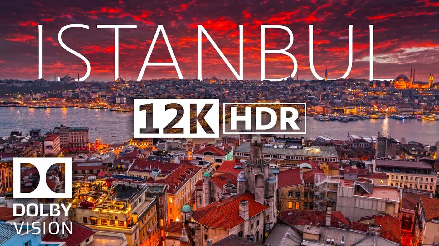 СТАМБУЛ Кинематографическая съемка 12K HDR 240fps Dolby Vision смотреть онлайн