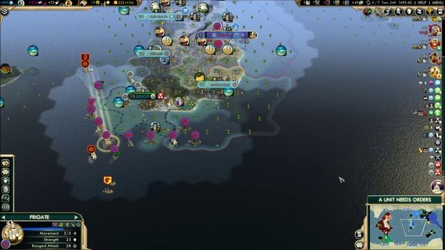 Let's Play Civ 5/BE (Mods) - Cuba/Caribbean Axis - Episode 1.13 смотреть онлайн