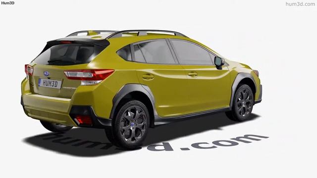 Subaru Crosstrek Sport 2021 3D model by Hum3D.com смотреть онлайн