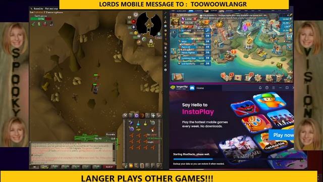 SPOOKY LIVE STREAM - Old School Runescape & Lords Mobile! смотреть онлайн