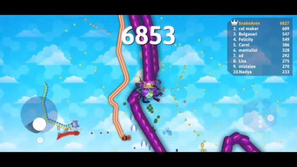 Snake.io 🐍 Medusa VS Darkwind 🐍 Boss vs Boss 🐍 Gameplay