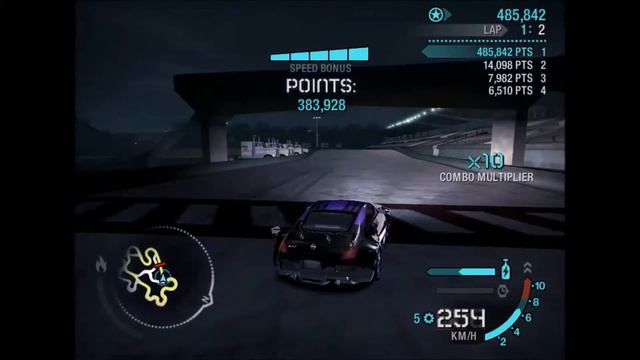 NFS Carbon Drift: Kings Park - 9.9mil смотреть онлайн