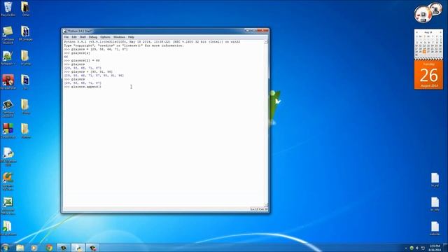 Программирование на Python - 5 - Списки смотреть онлайн