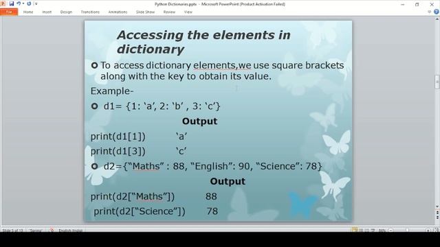 How to Create a dictionary in Python|How to access elements of a dictionary in Python смотреть онлайн