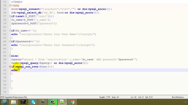 Php Registration or SignUp Form with Login Logout & data store on Xampp Server In Hindi 2 of 2 смотреть онлайн