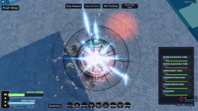 Burn Bazooka Full Showcase in A One Piece Game смотреть онлайн
