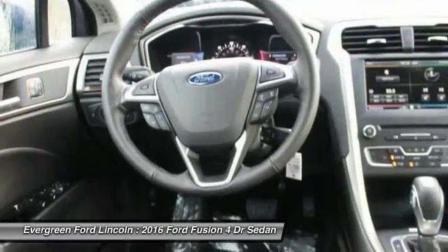 2016 Ford Fusion Issaquah WA 16-1092 смотреть онлайн