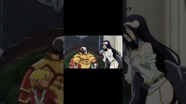 Albedo wants to sit on Ainz's lap | Overlord 4 | #shorts #overlord смотреть онлайн