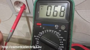 Как определить фазу и ноль мультиметром