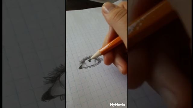 how to draw a girls eye just like me! смотреть онлайн