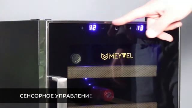 Обзор винного шкафа MEYVEL MV12 BF2