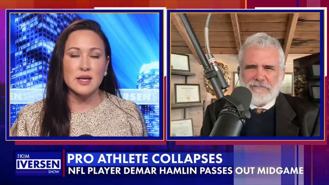 Kim Iverson & Robert Malone on Damar Hamlin смотреть онлайн