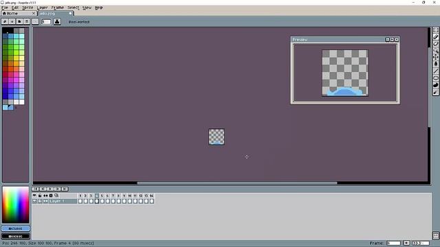 Pixel monday - bouncy slime animation смотреть онлайн