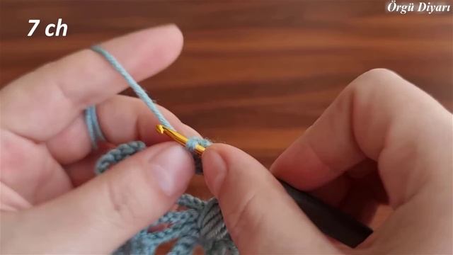 Wow!. Amazing! Super Easy 3D how to make eye catching crochet/Everyone who saw it loved it.Muhteşem смотреть онлайн