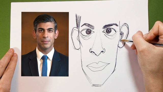 I Drew The British Prime Minister Disney Style | Rishi Sunak DISNEYFIED смотреть онлайн