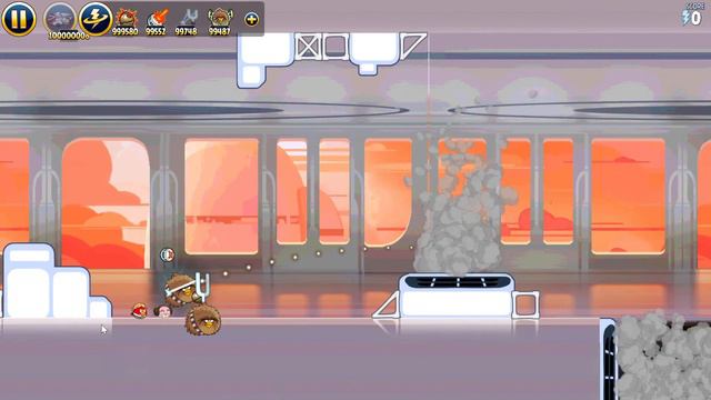 Angry Birds Star Wars Android Gameplay walkthrough Part 14 || CLOUD CITY - Fight the pig in the air смотреть онлайн