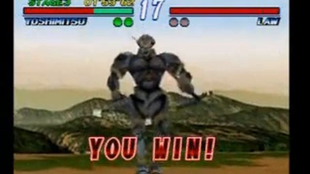 Tekken 2 PS1 - Yoshimitsu Playthrough part 1 смотреть онлайн