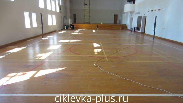 Циклевка шлифовка шпатлевка пола в спортивном зале. смотреть онлайн