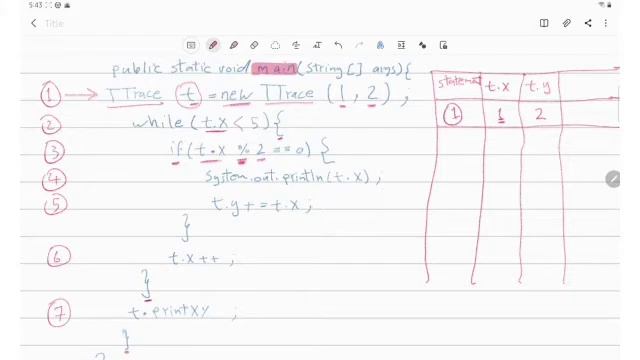 Java code tracing example(in Arabic) смотреть онлайн