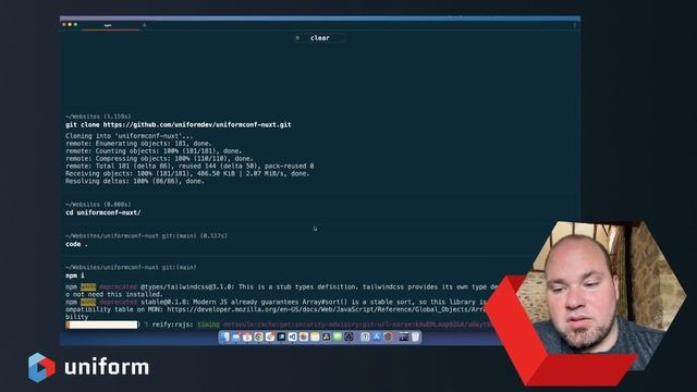 Up and running with Uniform & Nuxt 3 in three mins! смотреть онлайн