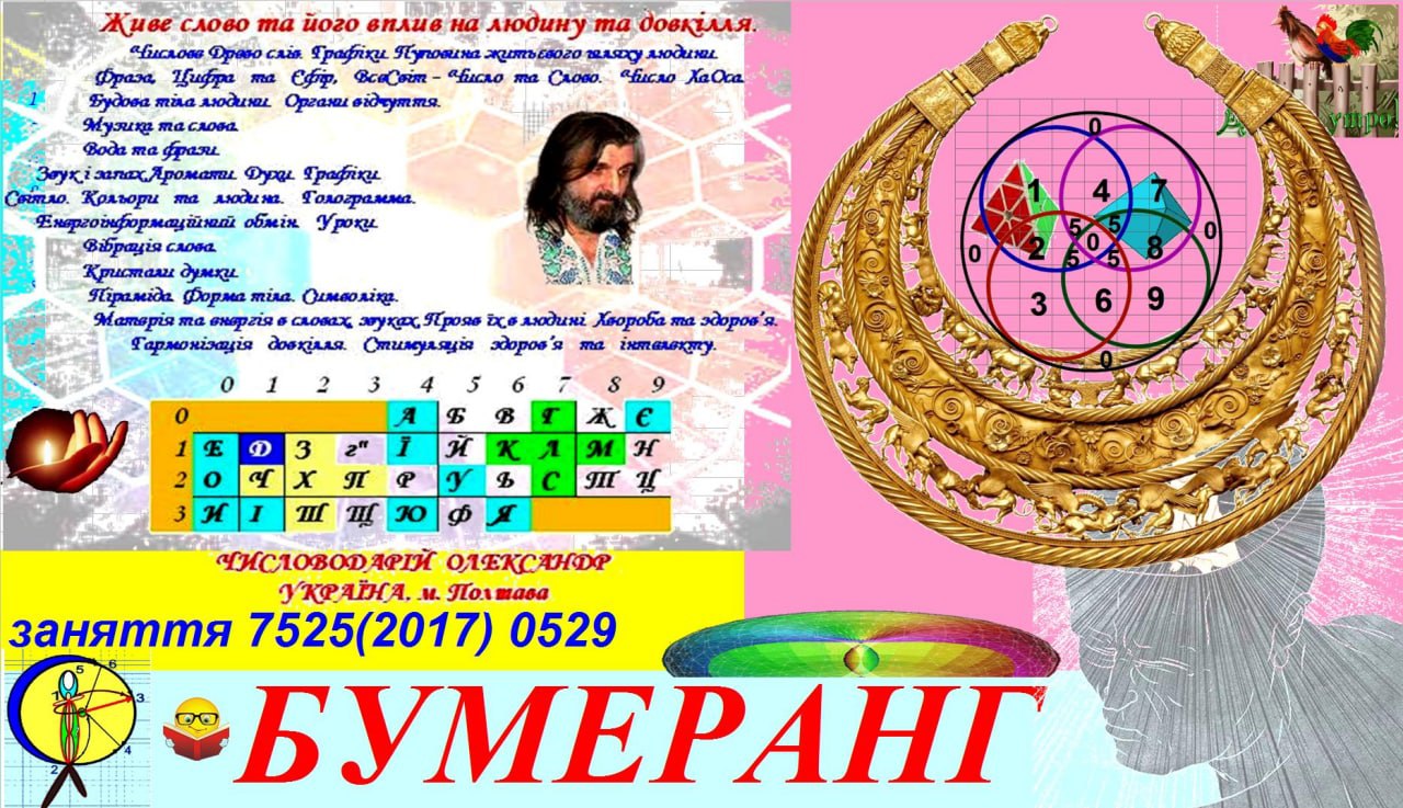заняття 7525 0529 БУМЕРАНГ
