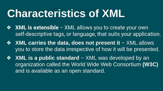 Introduction to XML || XML || Web Technology смотреть онлайн