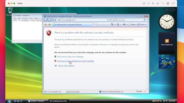 Windows Vista on M1 Mac - x86 emulation смотреть онлайн