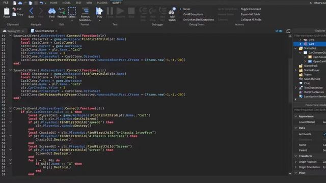 How to make a Car Spawner GUI in roblox!(Roblox 2022 Scripting tutorial!) смотреть онлайн