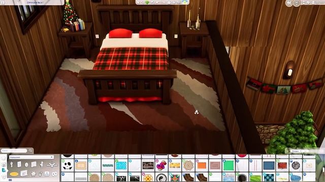 Зимний дом в лесу ⛄ || Строительство в The Sims 4 || Скачать NO CC || SpeedBuild Winter house смотреть онлайн