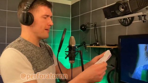 Озвучка Джокера. Тёмный рыцарь.