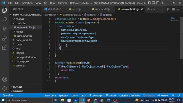 Make A BOOK RENTAL APPLICATION-BACKEND using Node Js, Express,MongoDB ||backend-development -Part:# смотреть онлайн
